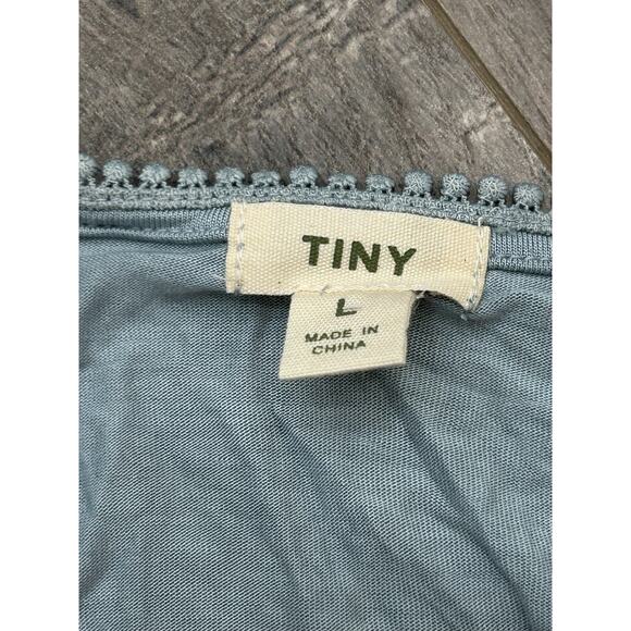 Anthropologie Tiny Womens Frances Long-Sleeve Embroidered Ruffled Top Size Large - Picture 6 of 11